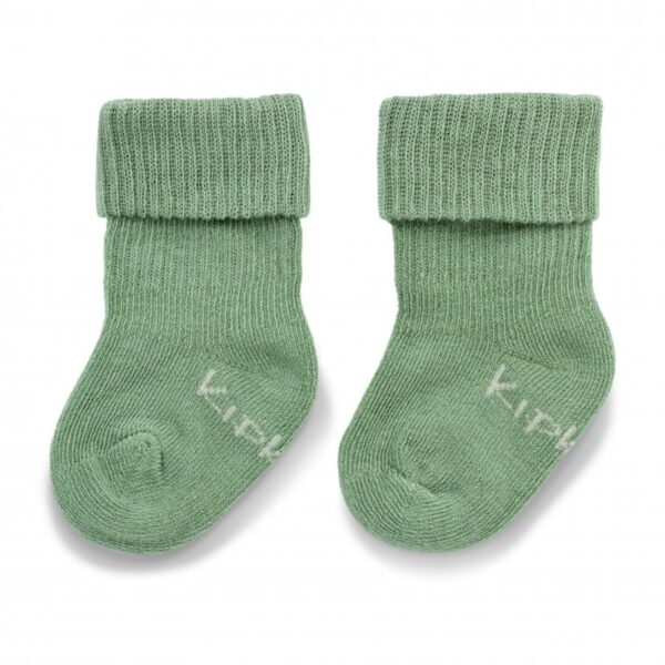 Dětské ponožky Stay-on-Socks NEWBORN 1pár Calming Green