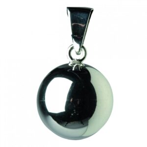 Těhotenská rolnička ESSENTIALS Plain Silver