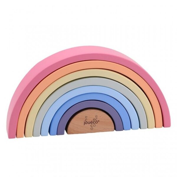Dřevěná duha Rainbow 8ks 12m+