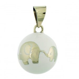 Těhotenská rolnička ESSENTIALS White elephant