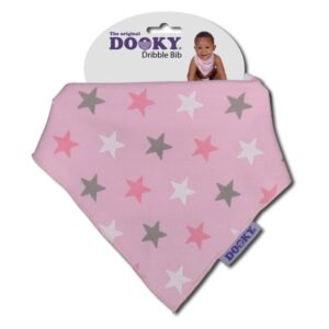 Bryndáček Dribble Bib Pink Star