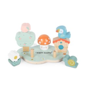 Dřevěná stohovací zahrádka 12m+