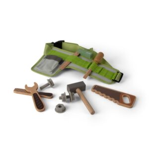 Playful Wood dřevěný opasek s nářadím 11ks 36m+