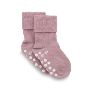 Dětské ponožky Stay-on-Socks ANTISLIP 12-18m 1pár Mauve