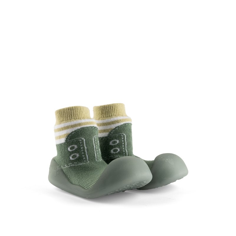 Ponožkové botičky Chameleon Sneakers Green vel. 125