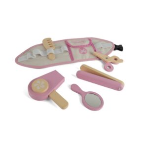 Playful Wood dřevěná kadeřnická sada 6ks 36m+