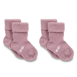 Dětské ponožky Stay-on-Socks 0-6m 2páry Mauve