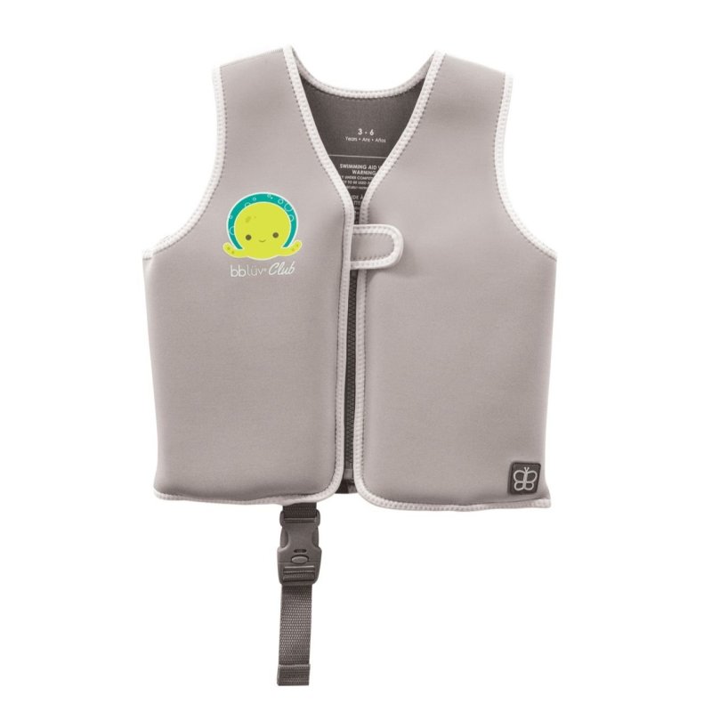 Plavecká neoprenová vesta Näj Grey vel. M (3-6r)