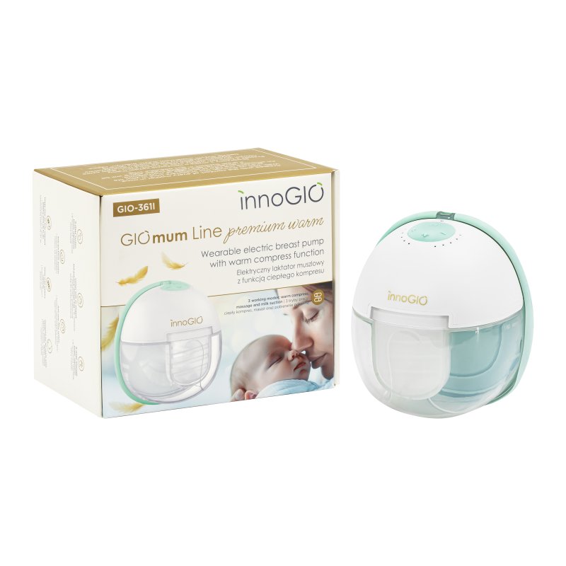 Přenosná elektrická odsávačka mateřského mléka GIOmum Line Premium Warm Single