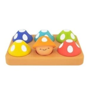 Zábavné barevné houbičky Matching Mushrooms