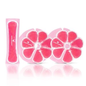 Sada perličkových obkladů na prsa 2ks a poporodní vložky 1ks