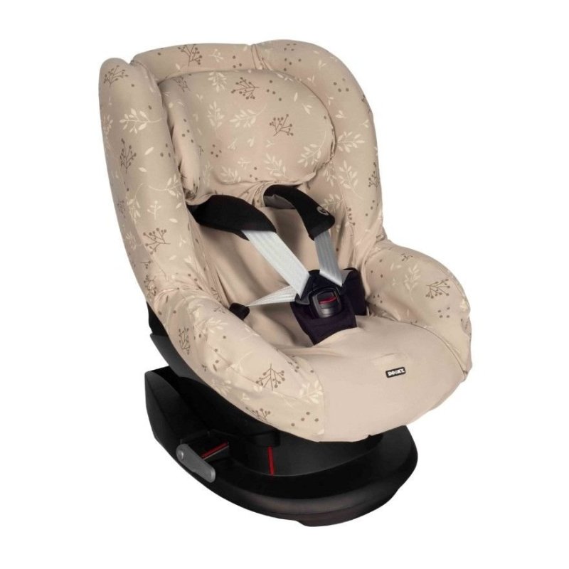 Potah na autosedačku Seat Cover Group1 Romantic Leaves Beige