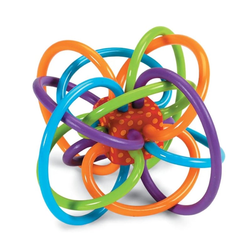 Kousátko s chrastítkem Winkel