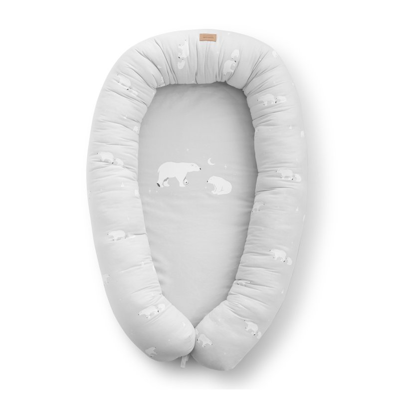Bavlněné hnízdečko XL Polaris Grey