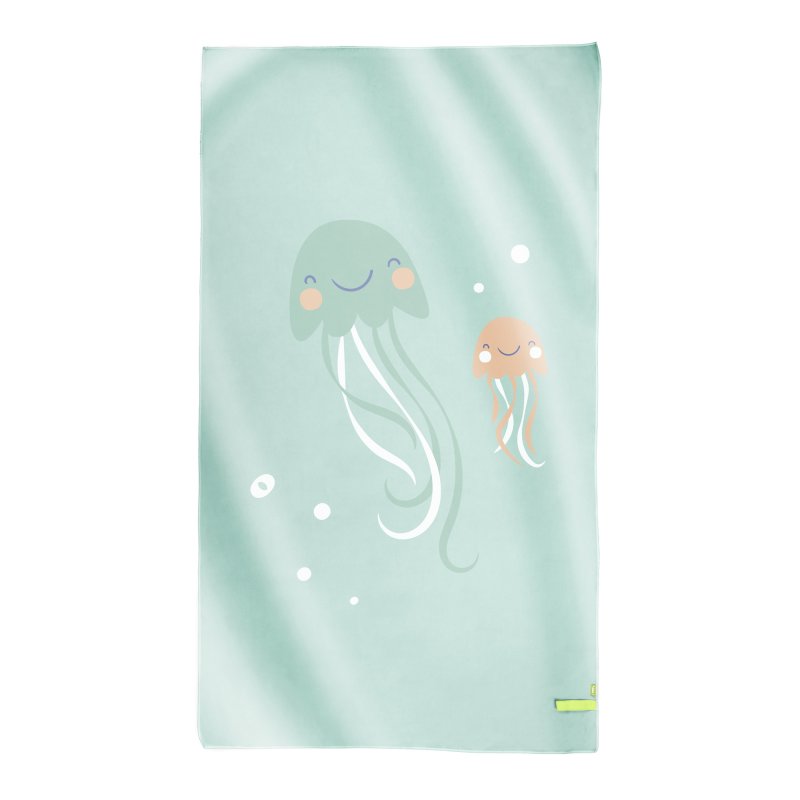 Mikrovláknová osuška 90x160cm Jellyfish