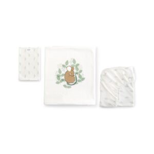 3-dílná bavlněná sada do postýlky 60x120cm Spring Cottage