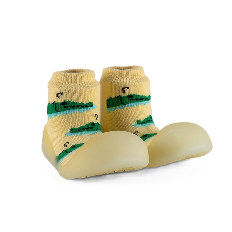 Ponožkové botičky Chameleon Crocodile vel. 125