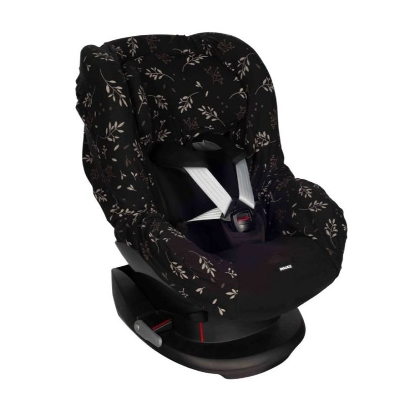 Potah na autosedačku Seat Cover Group1 Romantic Leaves Black